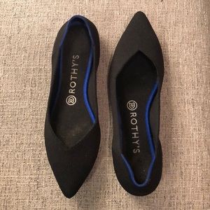 Rothy’s sz 9 pointed flat